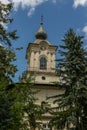 Old building in the old center of the city Botosani