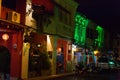 Old building Chino Portuguese style, street of Phuket town Royalty Free Stock Photo