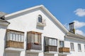 Old building with different balconies Royalty Free Stock Photo