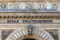 The old building of the Ecole Polytechnique in Paris