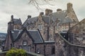 Old building of Edinburgh Castle Hospital inside Edinburgh Castle, popular tourist attraction of Edinburgh City, Scotland, UK Royalty Free Stock Photo