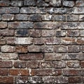 Old Building Facade Bright Weathered Aged Painted Brickwall Royalty Free Stock Photo