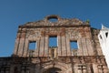 Old building facade in Casco Viejo in Panama City - historical a Royalty Free Stock Photo