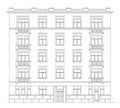 Old Building Facade Royalty Free Stock Photo