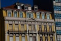 Old building facade. Liberty Avenue Avenida Da Liberdade