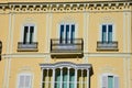 Old building facade near Square of the Virgin