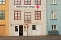 Old building in Faroe Islands capital Royalty Free Stock Photo