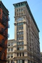 Old building with fire escape, NYC Royalty Free Stock Photo