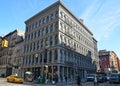 Old building with fire escape, NYC Royalty Free Stock Photo