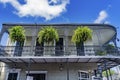 Old Building French Quarther Dauphine Street New Orleans Louisiana Royalty Free Stock Photo