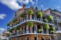 Old Building French Quarther Dumaine Street New Orleans Louisiana Royalty Free Stock Photo