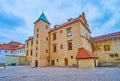 The Highest Burgraviate of Prague Castle, Hradcany, Czech Republic Royalty Free Stock Photo