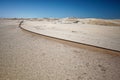 Stark old building at the historic Whaling Station, Meob Bay, Namibia Royalty Free Stock Photo