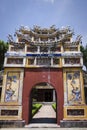 Old building in Hue in vietnam Royalty Free Stock Photo