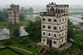 Old building in Kaiping Royalty Free Stock Photo