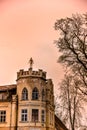 Old building in Kuldiga, Latvia Royalty Free Stock Photo