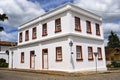 Old building located near the Museum of the Weapons in Lapa, State of Parana, Brazil Royalty Free Stock Photo