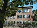 Old building with new windows