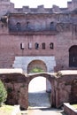 Old building and old wall