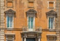 Old Building with a renaissance windows and balcony