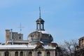 Old building roof at University Square Piata Universitatii