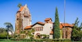 Old building at the San Jose State University; San Jose, California