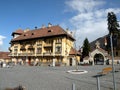 Old building Schei district of Brasov Royalty Free Stock Photo