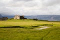 Old building with small creek in Iceland Royalty Free Stock Photo