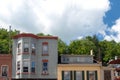 Old building on a street of Galena, Illinois Royalty Free Stock Photo