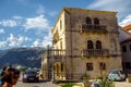 Old Building on street old town Dobrota Montenegro trip travel summer