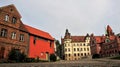 Old Building .Old Town Historic City In Cottbus Germany