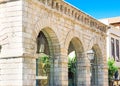 The old building of the Venetian loggia in Rethymnon, Crete.