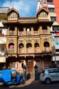 Old building or wada. Pune, Guruwar peth, Maharashtra