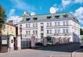 An old building from 1860, which currently houses the Australian Embassy in Moscow, Podkolokolny Pereulok