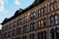 Old building, with windows reflecting light