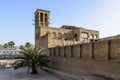 Old buildings in the Bastakia quarter, Dubai. Royalty Free Stock Photo