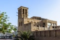 Old buildings in the Bastakia quarter, Dubai. Royalty Free Stock Photo