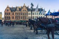 Old buildings in Brugges, Belgium