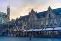 Old buildings in Brugges, Belgium