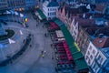 Old buildings in center Brugges, Belgium