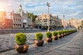 Old buildings of central Moscow