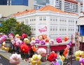 Old buildings in Chinatown, Singapore Royalty Free Stock Photo