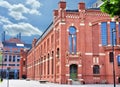 Old buildings of CHP in Lodz after revitalization