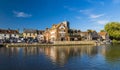 Wareham quay in the bright sunshine Royalty Free Stock Photo