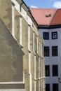 The old buildings in city Bratislava, Slovakia Royalty Free Stock Photo