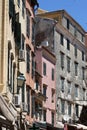 Old buildings Corfu town Royalty Free Stock Photo