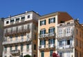 Old buildings Corfu town Greece Royalty Free Stock Photo