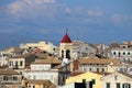 Old buildings in Corfu town Greece Royalty Free Stock Photo