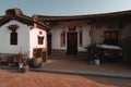 Old buildings in Daimei village, a traditional Chinese village with neat rows of houses in Zhangzhou, Fujian, China