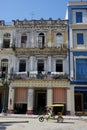 Old buildings in downtown Havana, Cuba Royalty Free Stock Photo